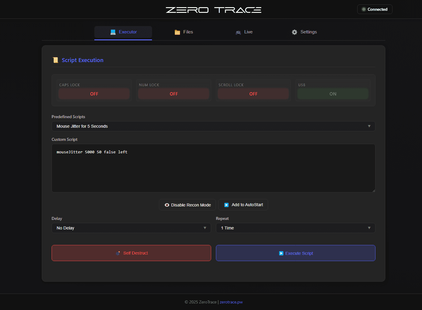 ZeroTrace Firmware Executor
