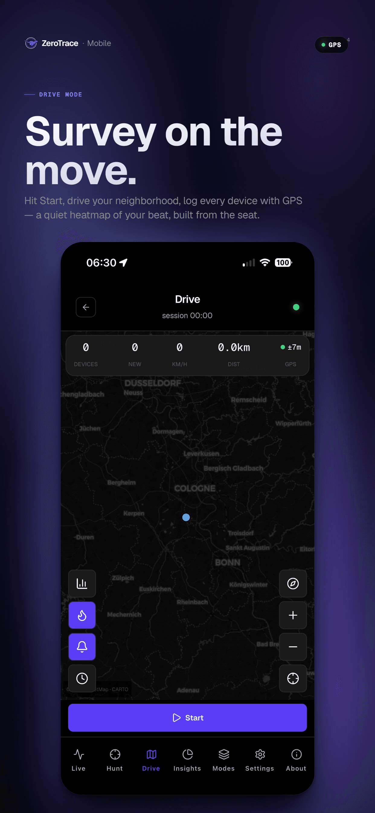 Survey on the move