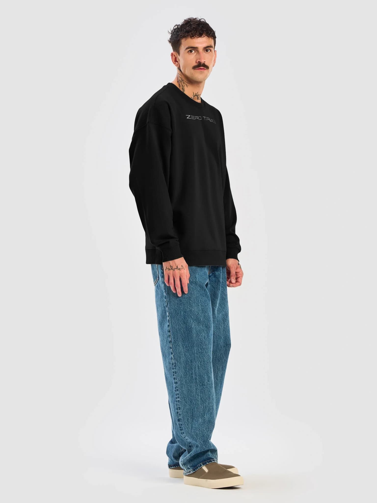 Organic Oversized Sweatshirt, image 7 of 8