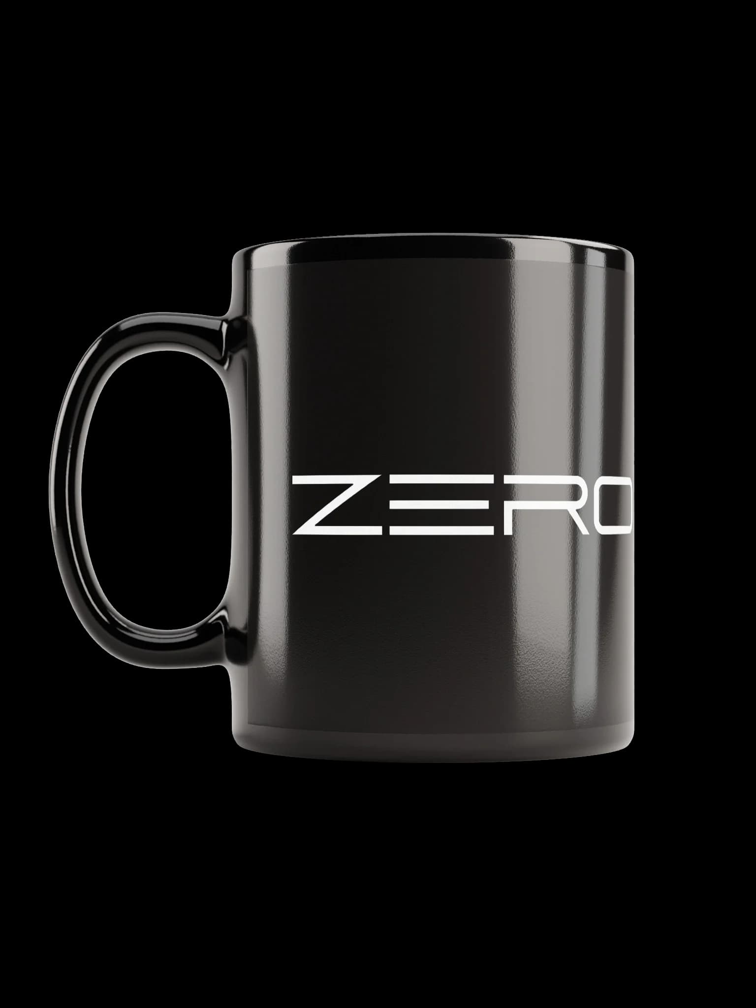 Black Glossy Mug