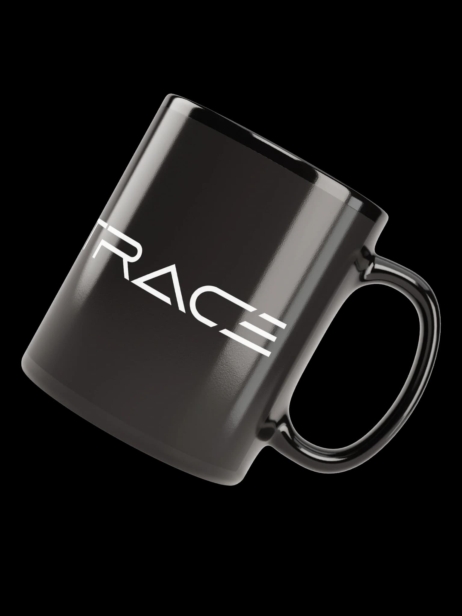 Black Glossy Mug, image 6 of 6
