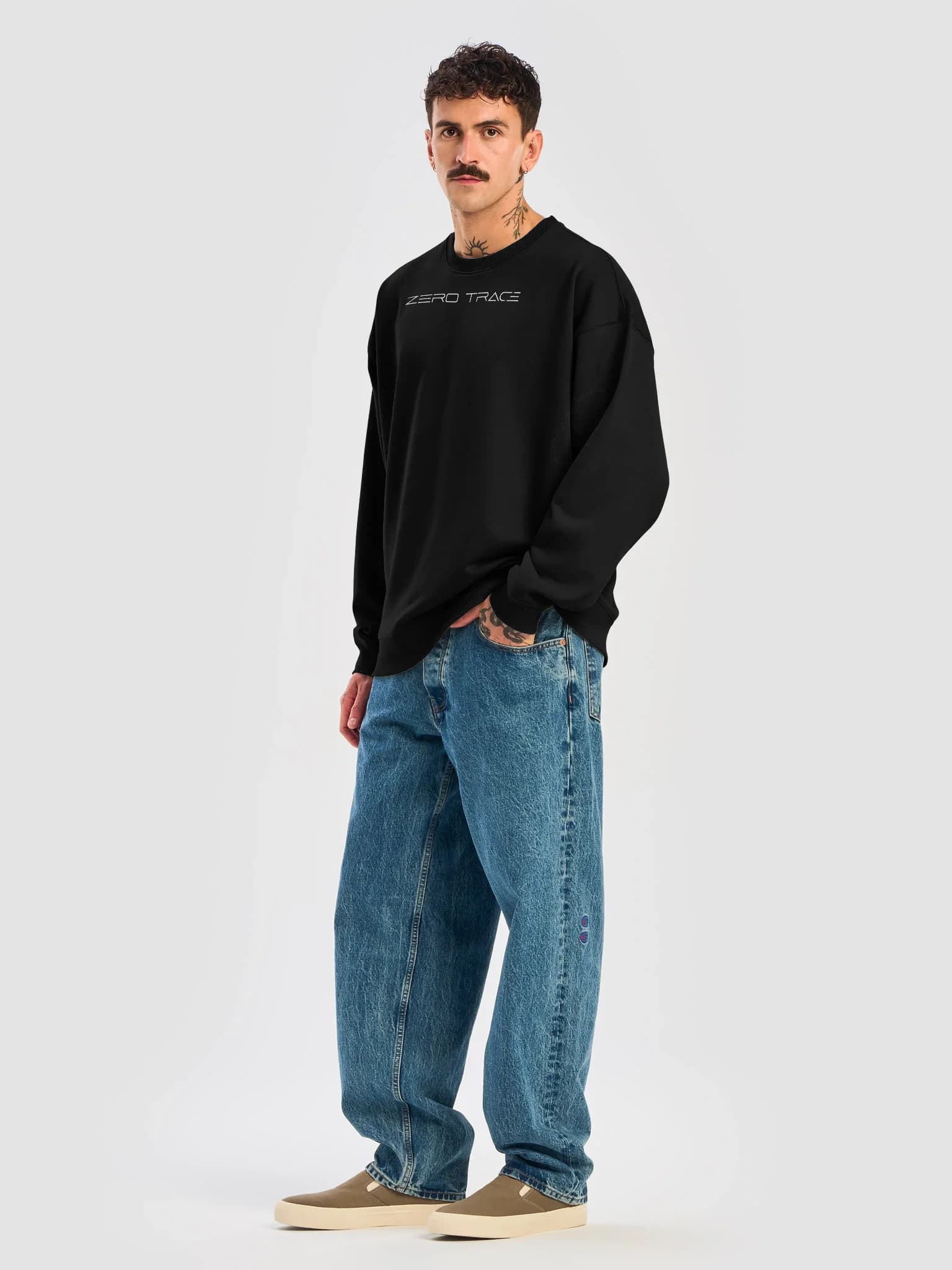 Organic Oversized Sweatshirt, image 8 of 8