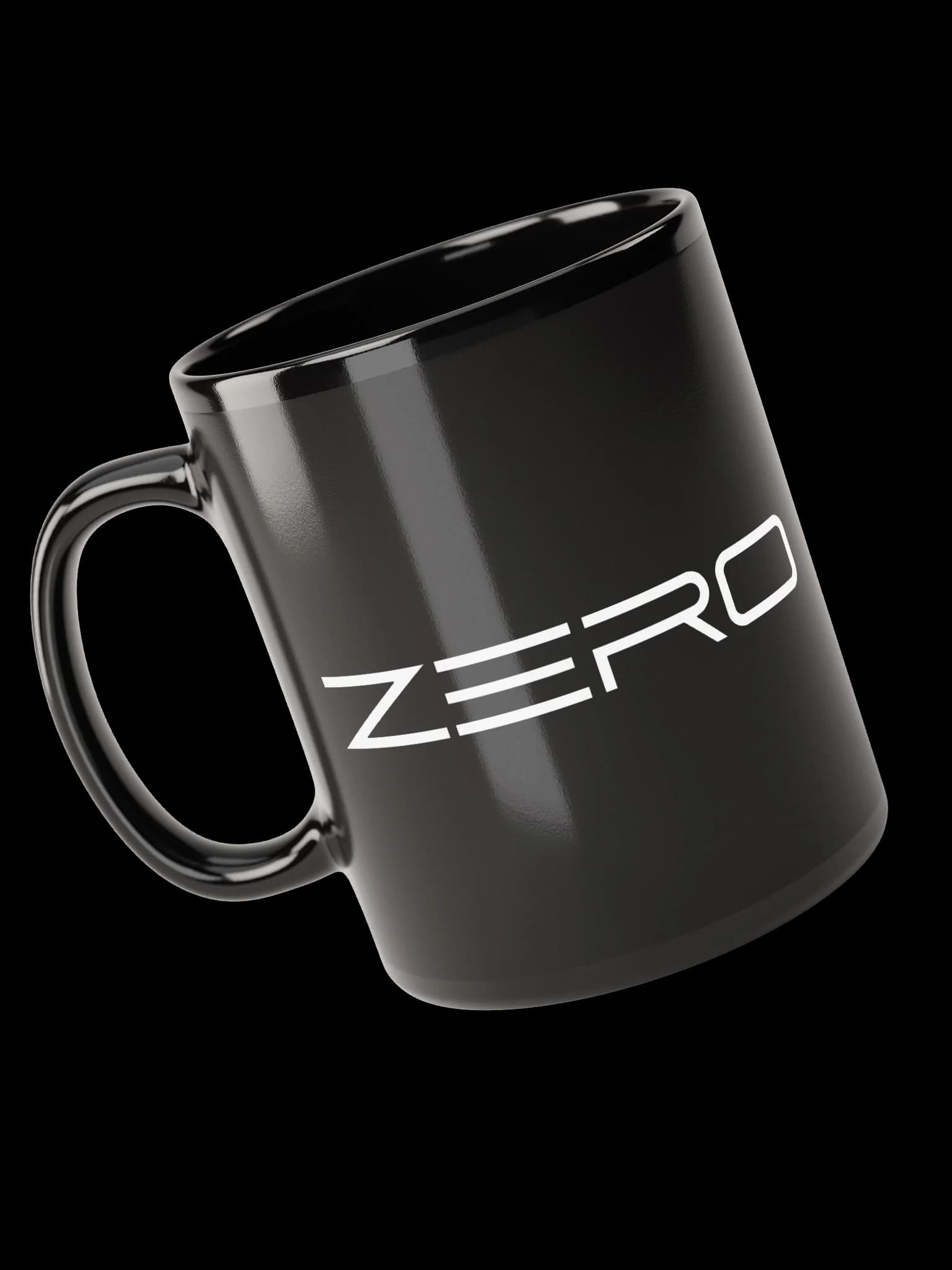 Black Glossy Mug, image 5 of 6